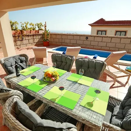 Large Villa With Pool In Madronal De Fanabe Villa *